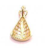 Pingente de N. Sra. Aparecida em ouro 18k - 2PIZ0062